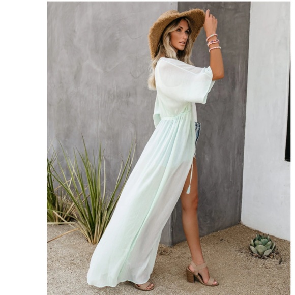 NATALIE Chiffon Kimono - Picture 6 of 8